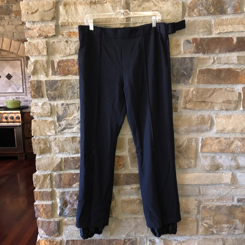 Yohji Yamamoto classic tailored wool trousers black Size 8